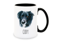 Load image into Gallery viewer, Border Collie Personalized Coffee Mug
