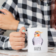 Load image into Gallery viewer, Cockatiel Personalized Coffee Mug
