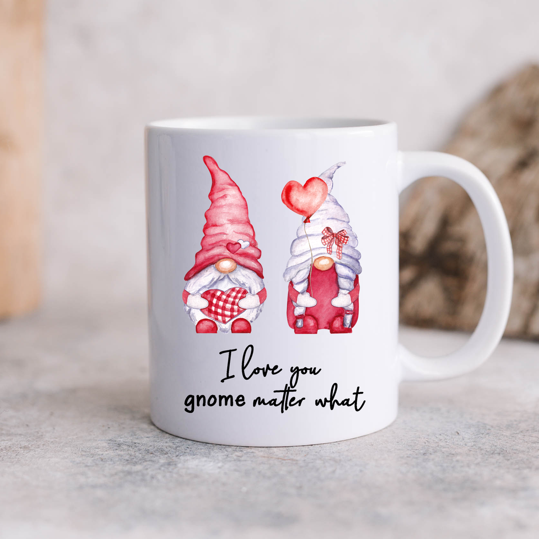 Gnome Red I love you Mug