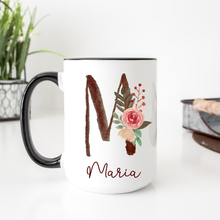 Load image into Gallery viewer, Personalized Name Alphabet Coffee Mug A-Z
