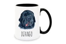 Load image into Gallery viewer, Newfoundland Dog Personalized Coffee Mug

