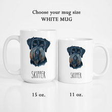 Load image into Gallery viewer, Riesenschnauzer Giant Schnauzer Dog Personalized Coffee Mug
