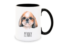Load image into Gallery viewer, Shih Tzu Dog Personalized Coffee Mug
