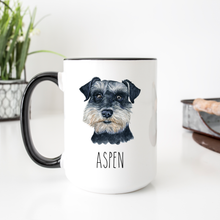 Load image into Gallery viewer, Zwergschnauzer Miniature Schnauzer Dog Personalized Coffee Mug
