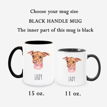 Load image into Gallery viewer, Chiweenie Dog Face Personalized Coffee Mug
