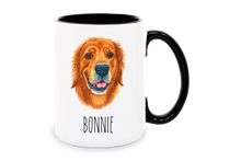 Load image into Gallery viewer, Golden Retriever Personalized Coffee Mug
