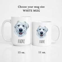 Load image into Gallery viewer, Great Pyrenees Personalized Coffee Mug
