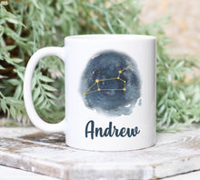 Load image into Gallery viewer, Leo Personalized Name Zodiac Constellation Mug
