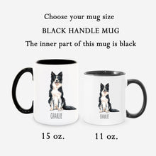 Load image into Gallery viewer, Border Collie Dog Personalized Coffee Mug
