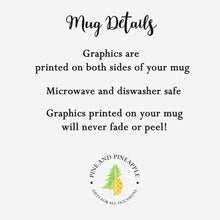 Load image into Gallery viewer, Mother of The Bride Mug Greenery Wreath
