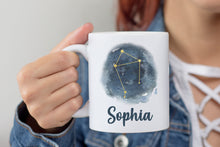 Load image into Gallery viewer, Libra Personalized Name Zodiac Constellation Mug
