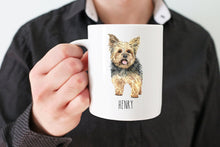 Load image into Gallery viewer, Yorkshire Terrier Dog Personalized Coffee Mug
