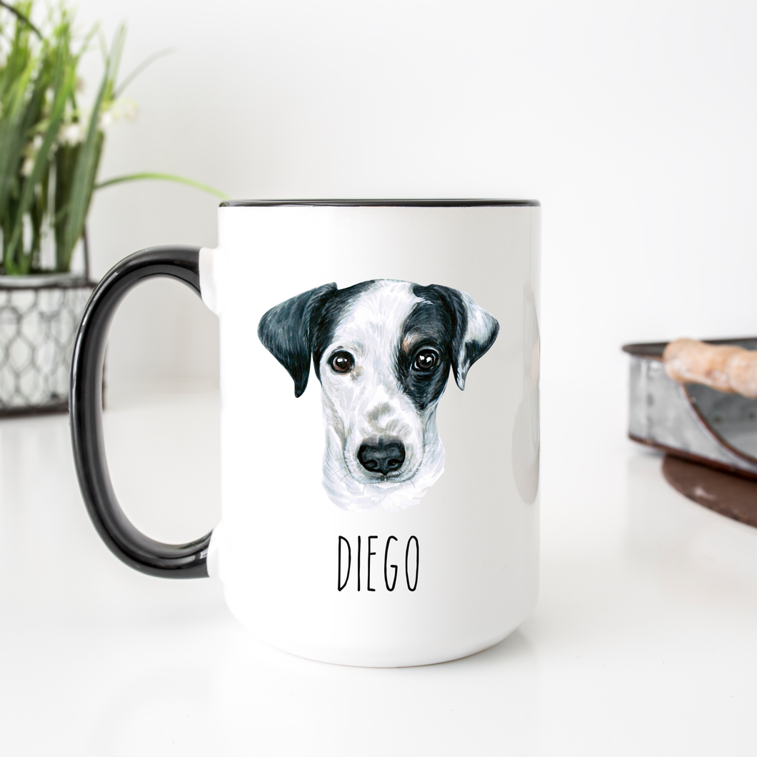 Jack Russell Terrier Personalized Coffee Mug