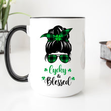 Load image into Gallery viewer, Women Lucky &amp; Blessed Mug
