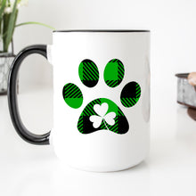 Load image into Gallery viewer, Dog Cat Paw Green Mug
