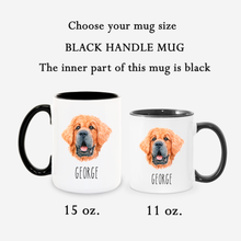 Load image into Gallery viewer, Tibetan Mastiff Dog Personalized Coffee Mug
