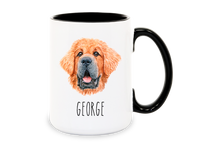 Load image into Gallery viewer, Tibetan Mastiff Dog Personalized Coffee Mug

