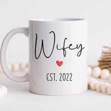 Load image into Gallery viewer, Hubby or Wifey Mug
